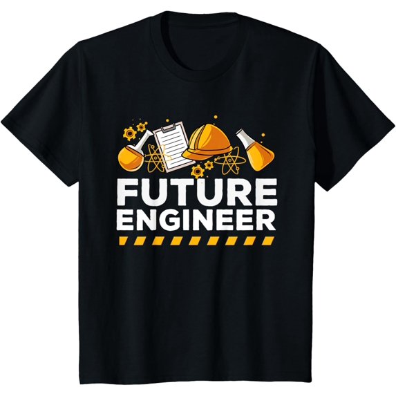 Kids Engineering Gift For Girls or Boys Future Engineer T-Shirt