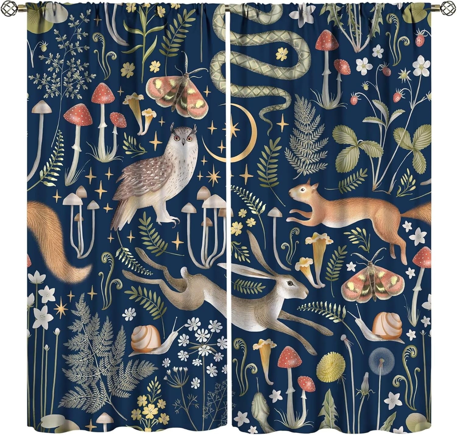 Photo inspiration: Picture Idea: Kids Fairy Rustic Forest Curtains Country Woodland Wild Animals Hunting