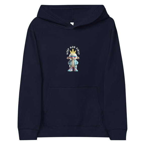 Kids Faith Based Apparel Christian fleece hoodie