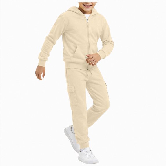 Kids Fall Clothes Long Sleeve Crewneck Sweatshirt Top Casual Pants Set Infant Winter Outfits