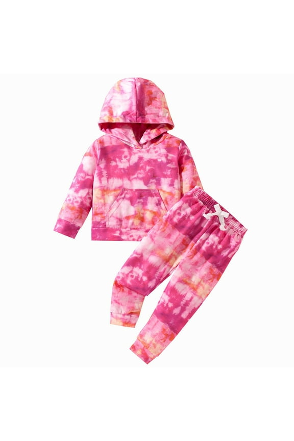 Kids Fall Clothes for Girls Girls 2 Piece Outfits Fashion Twist Front Tracksuit Long Sleeve Pullover Sweatshirt Sweatpants Jogger set Sweatsuit