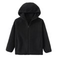 thumbnail image 1 of Kids Fall Jackets Girls And Jacket Children Boys Girls Winter Windproof Solid Zipper Hooded Coat Jacket Kids Warm Outerwear Jacket, 1 of 4