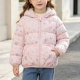 thumbnail image 1 of Kids Fall Winter Warm Coats Long Sleeved Printed Jacket With Zipper Closure Baby Children Lightweights Iiner Jacket, 1 of 8