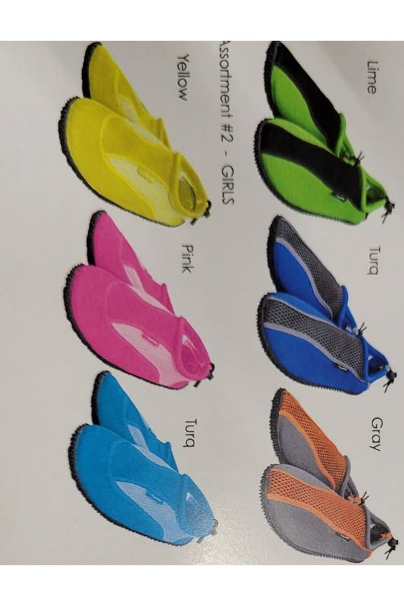 Kids Fashion Flip Flops Asst