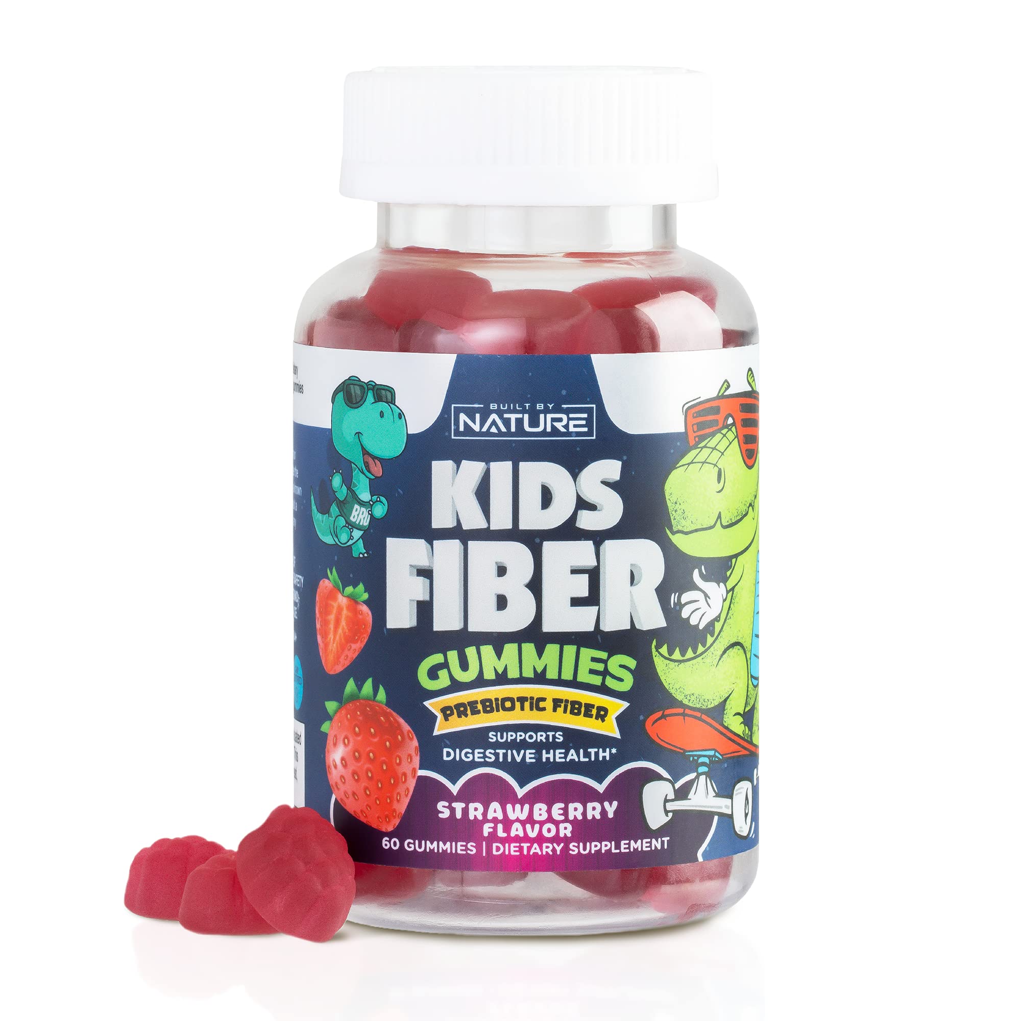 Kids Fiber Gummies for Toddlers and Children with Prebiotic Chicory