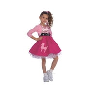 Kids Fifties Girl's Costume