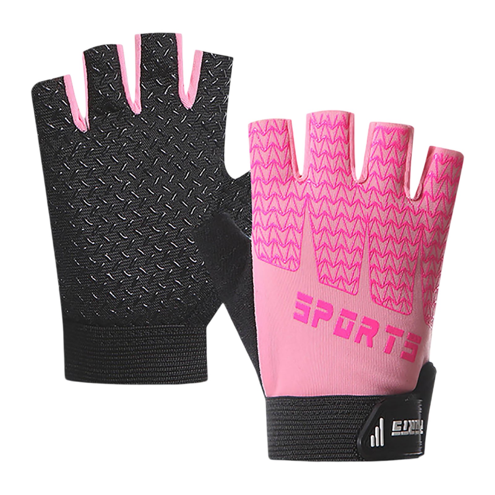 Guanti Ciclismo Impermeabili Uomo Donna - Modello Senza Dita Antiscivolo Per MTB, Corsa, Pesca E Fitness