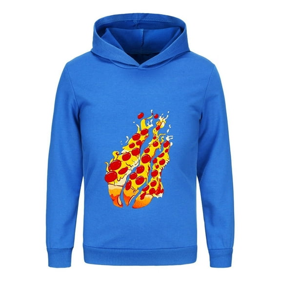 Kids Fire Hoodie – Lightweight Flame Sweatshirt for Boys Girls – Preston Playz Style Pullover
