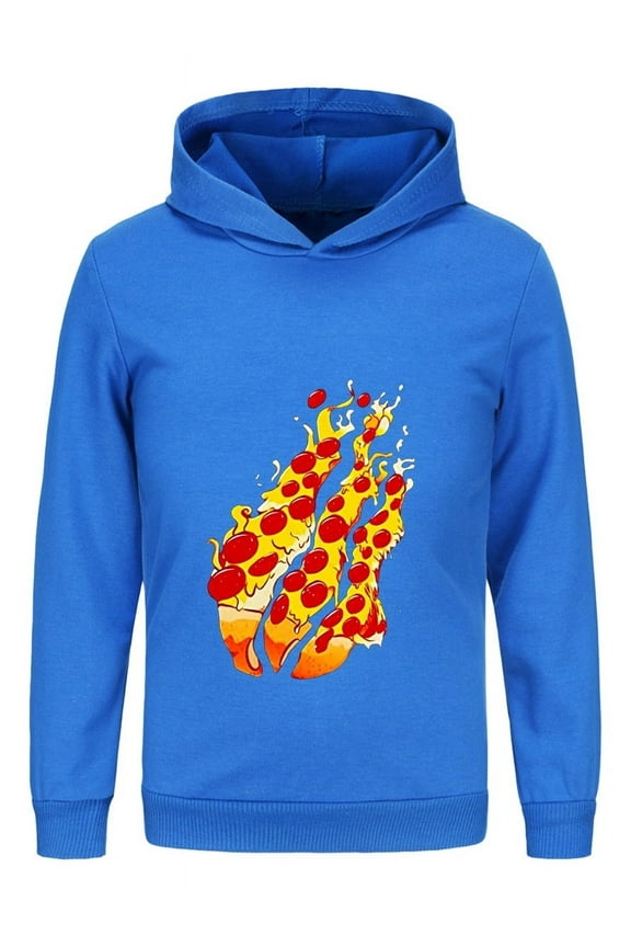 Kids Fire Hoodie – Lightweight Flame Sweatshirt for Boys Girls – Preston Playz Style Pullover