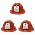 Kids' Fireman Hat For Kindergarten Performances Material Realistic