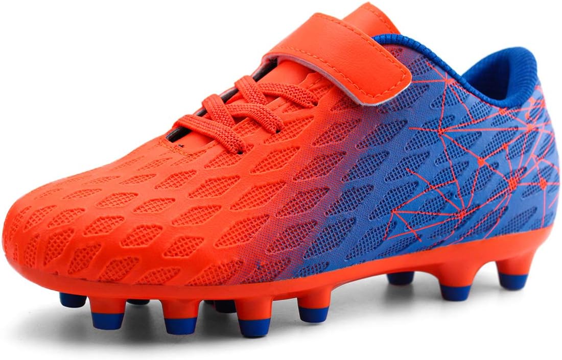 Unisex Kids Soccer Cleats – Outdoor & Indoor Football Shoes, Multiple Sizes