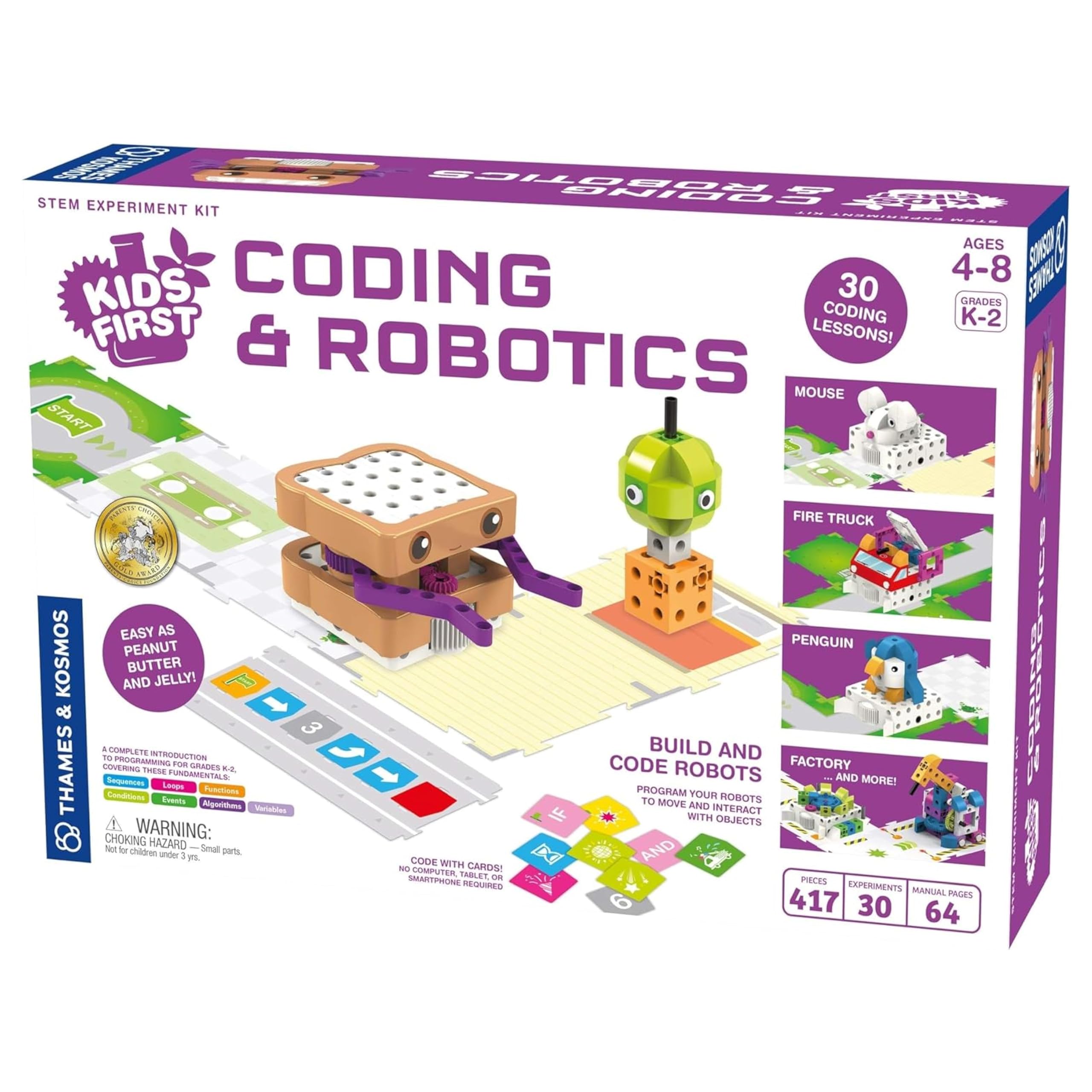 Kids First Coding & DHF10 Robotics No App Needed Grades To