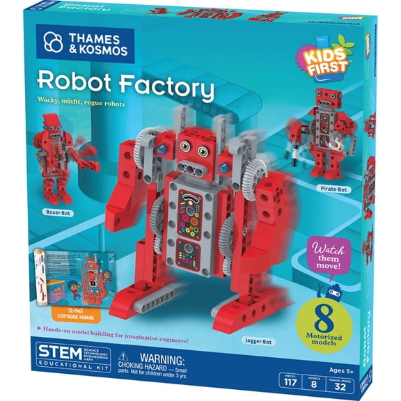 Kids First Robot Factory: Wacky, Misfit, Rogue Robots