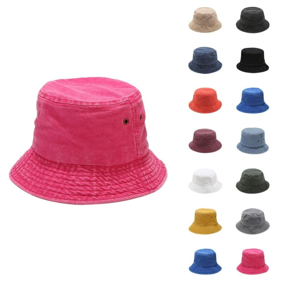 Kids Fishing Bucket Hat - UPF 50 Sun Protection Adjustable Outdoor H Floppy Beach Hats For Women Outdoor Sun Hats Fashionable Boho Hats