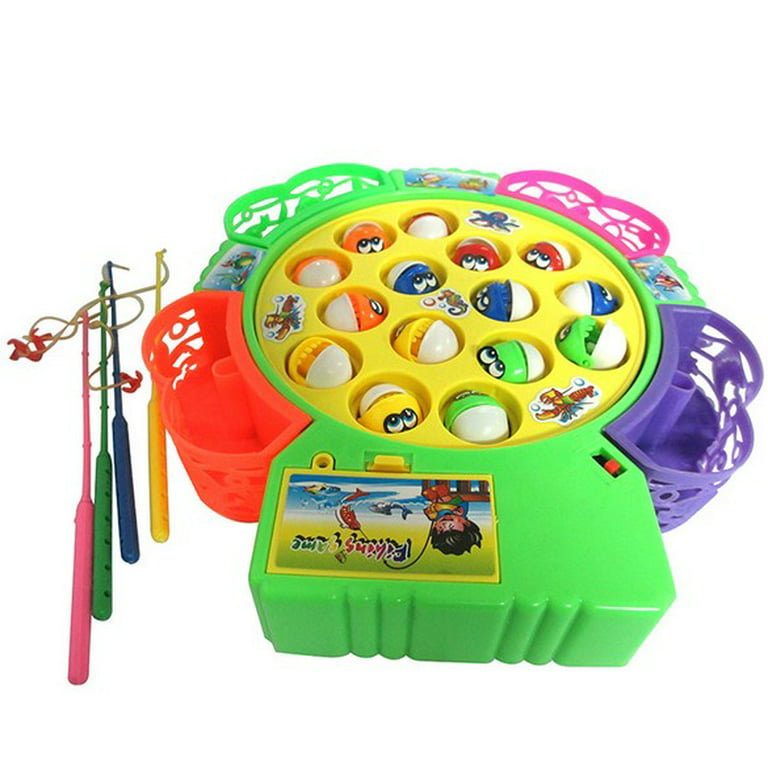 Kids Fishing Poles and Rod Sets Fishing Game Toy Fish Board