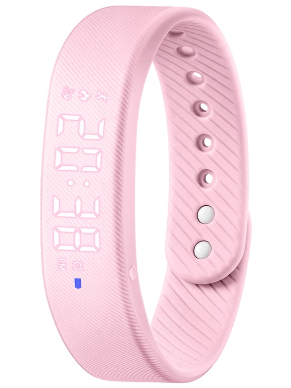 Kids Fitness Watch with Step Counter, Stopwatch, Calorie & Distance Tracking, Alarm Clock, Soft Silicone Strap,Waterproof watch for kids