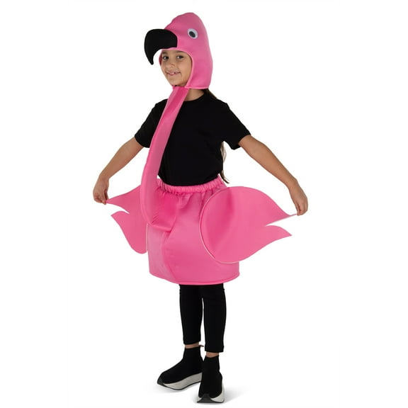 Kids Flamingo Jumpsuit Costume size Small (4-6)