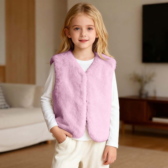 Kids Fleece Jacket For Boys Long Sleeve Fleece Jackets Full Zip Winter Coat Girl Outfits Size 4-5 Years