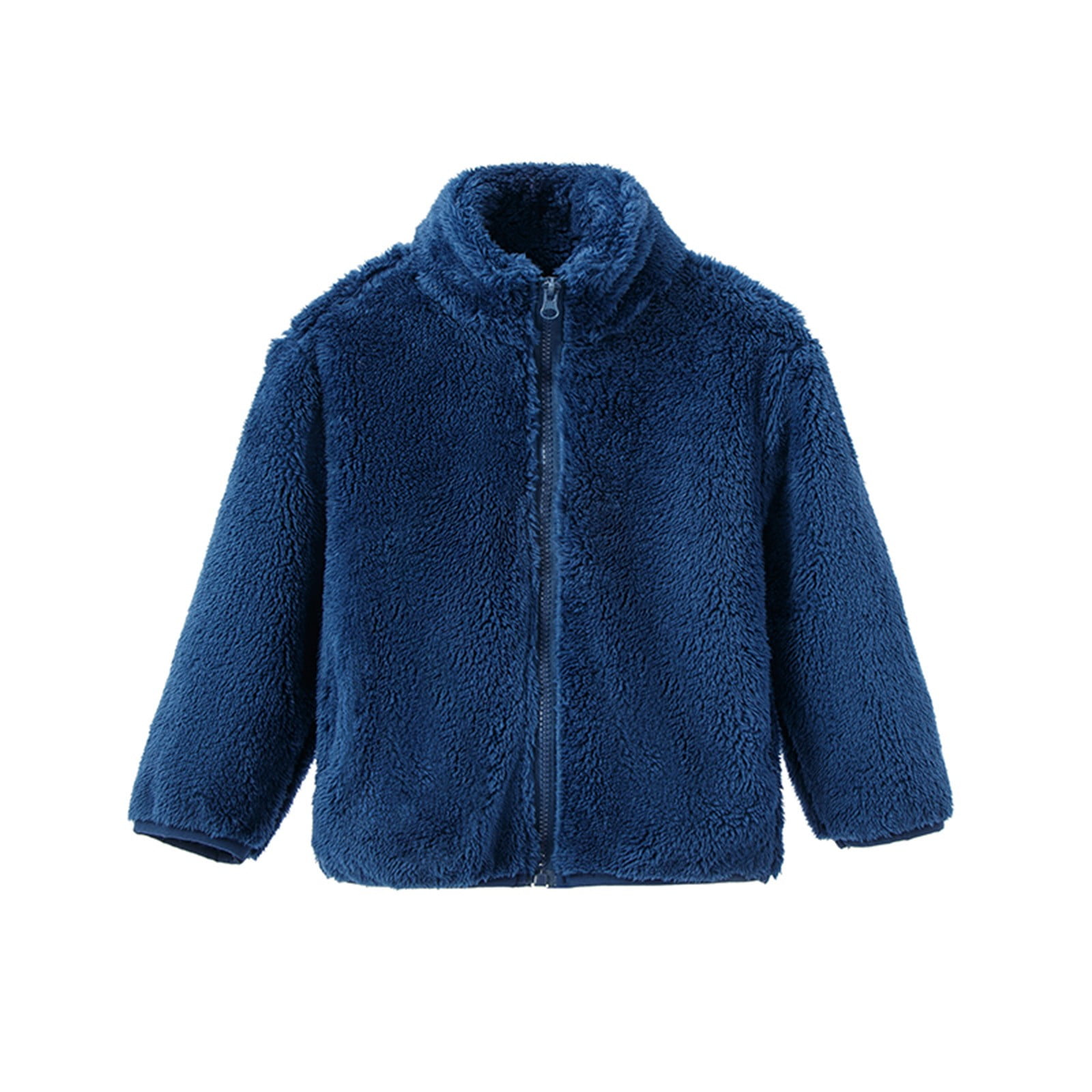 Kids Fleece Jacket For Boys Long Sleeve Full-Zip Jacket Kids Fall ...