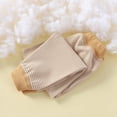 thumbnail image 1 of Kids Fleece Leggings Stripe Elastic Waist Winter Thermal Warm Jogger Cotton Sweatpants Loungewear Legging Pants Girls Jogging Pants Khaki 12-13Y, 1 of 6