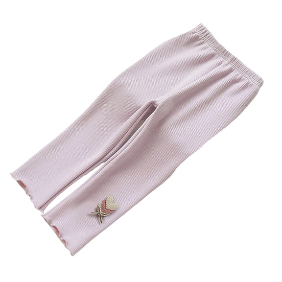 Kids Lined Leggings Baby Girls Winter Thermal Lined Tights Solid Color Soft Warm Base Layer Pants Thick Insulation for Cold Weather Outdoor Girls' Leggings Purple 3 Years-4 Years