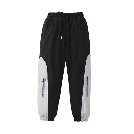 Kids Lined Softshell Snow Pants Windproof Water Resistant Stain Resistant Soft Fabric Boys Girls Ages 2-13 Outdoor Ski Travel