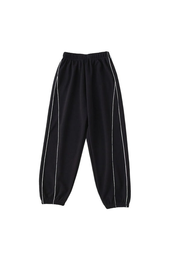 Kids Sweatpants Athletic Joggers – Warm Loose Fit Casual Trousers for Outdoor Activity School Everyday Fall Winter Wear Age 1-12