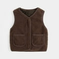 thumbnail image 1 of Kids Fleece Vest Girls Sleeveless Jacket Outerwear Vests Winter Vest Girls Vests 3-4 Years, 1 of 7