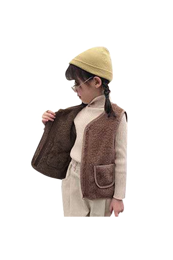 Kids Vest Sleeveless Outerwear Jackets & Vests Boys' Outerwear Vests Boys Vest 5-6 Years