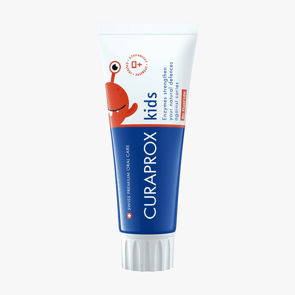 Kids Fluoride-Free Toothpaste, Strawberry, 60 ml / 2.0 oz
