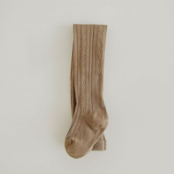 Kids Footed Pantyhose Stylish Tights for Toddlers Knit Baby Stockings Cozy Leggings for Girls Comfortable Everyday Wear