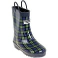 thumbnail image 1 of Kids Forever Young Rubber Rain Boots With Faux Fur linning, Kids Shoes, Garden Boots,Everyday Shoes Size 11-3, 1 of 4
