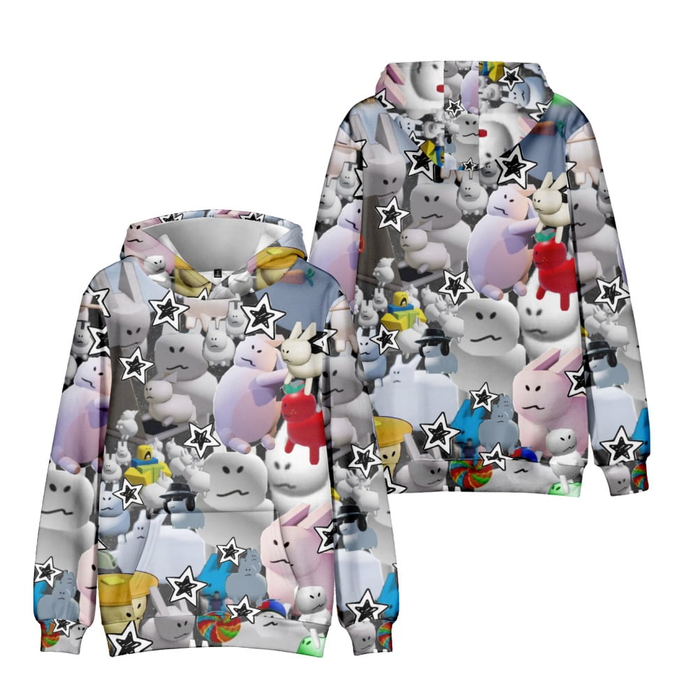 Kids Forsaken Gubby Character Group Hoody Boys Cute Rabbit Gubby 3D ...