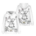 thumbnail image 1 of Kids Forsaken Gubby Character Group Hoody Boys Cute Rabbit Gubby 3D Figure Sweatshirt for Fans Gift, 1 of 2