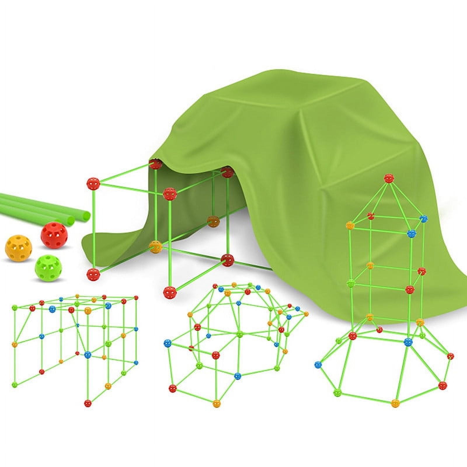 Kids Fort Building Kit Costruzione Di Giocattoli Educativi Tunnel Tenda - 7