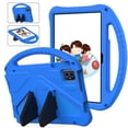 thumbnail image 1 of Kids-Friendly Case for Walmart Onn 10.1 Tablet Case 2024 Gen 4 (Model:100135925) Case,with Portable Handle & Kickstand,Shockproof EVA Foam Anti-Scratch Child Protector Tablet Case,Blue, 1 of 7