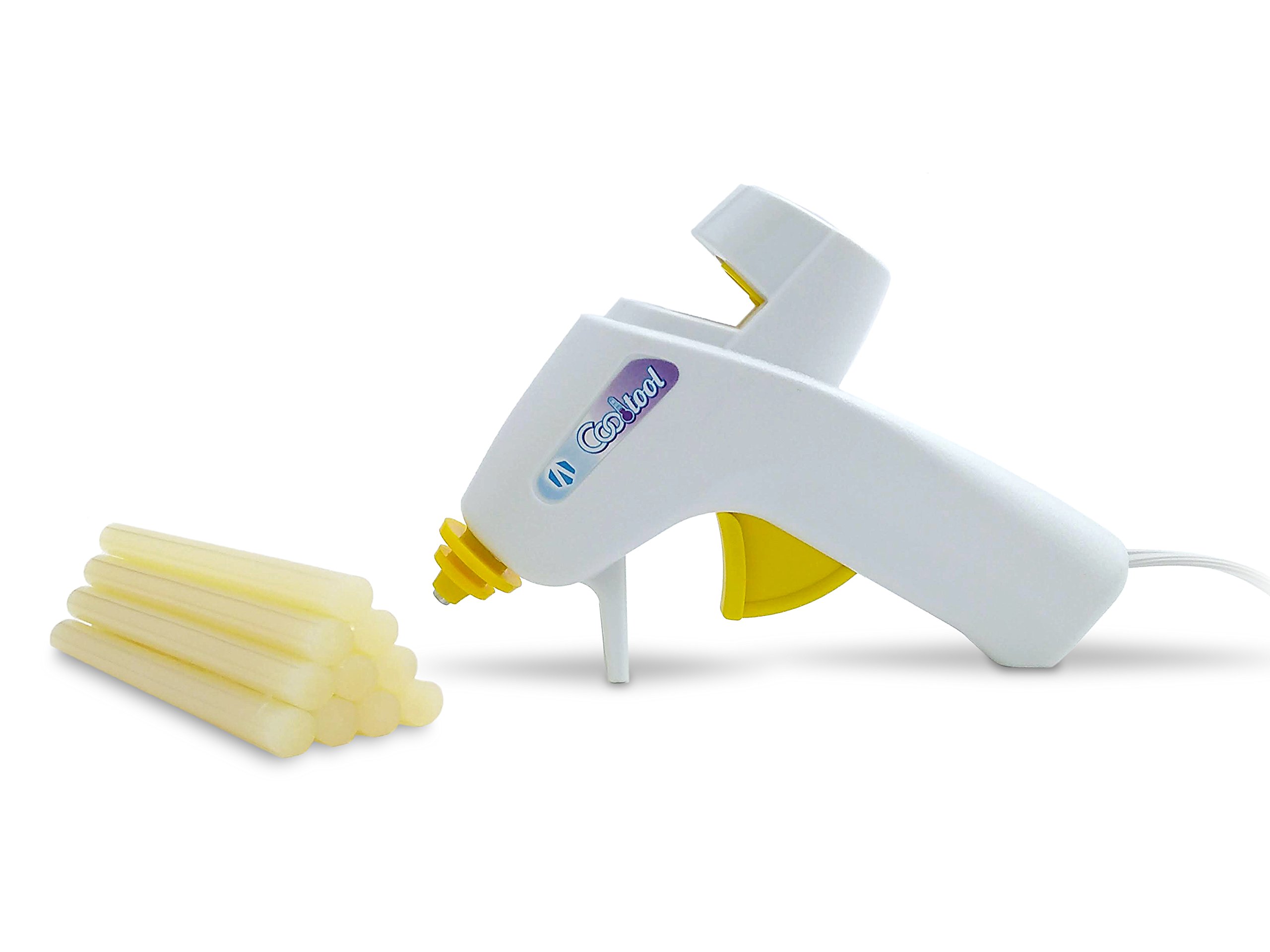 KidsFriendly LowTemp Glue gun Kit, White Safe Crafting & Projects for