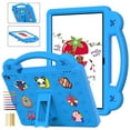 thumbnail image 1 of Kids Friendly Portable Tablet Case for Walmart Onn 10.1" 3rd Gen 2022 Release (Model:100071485) Case, EVA Foam Cute Pattern with Kickstand Cute Cartoon Shockproof PC Case - Skyblue, 1 of 8