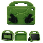 Kids Friendly Tablet Case for Kindle Fire 7 9th Generation & 7th Generation & 5th Generation - Portable Handle Case Shockproof Hard Rugged Cover with Stand for Amazon Fire Tablet 7 Inch Green