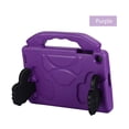 thumbnail image 1 of Kids Friendly Tablet Case for Samsung Galaxy Tab A 10.1" 2019 (Model SM-T510 or SM-T515) - Portable Handle Case EVA Foam Protector Shockproof Hard Rugged Cover with Stand (Purple), 1 of 1