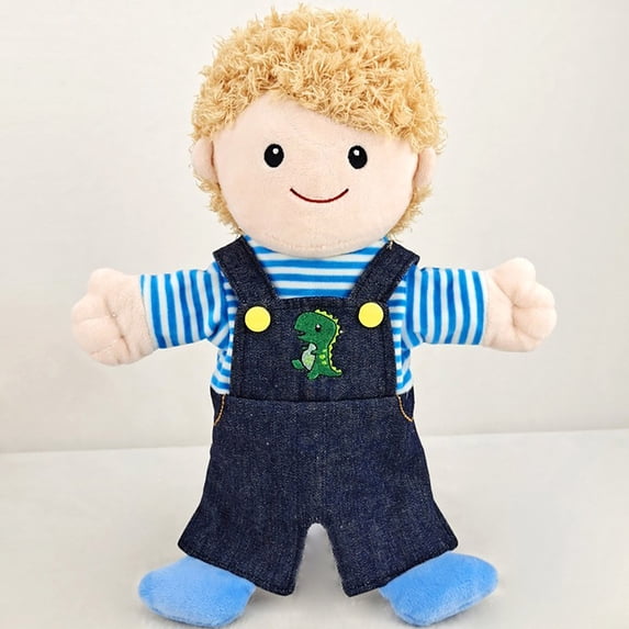 Kids Full Body Hand Puppet, Soft Plush Material For Toddler Imaginative Play, School Classroom Story Time Family Pretend Toy For Boys And Girls