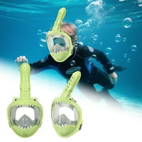 Kids Full Face Snorkel for Underwater Adventures Leak Proof Swimming Gear for Children with Fog- Design - for Pools & Water