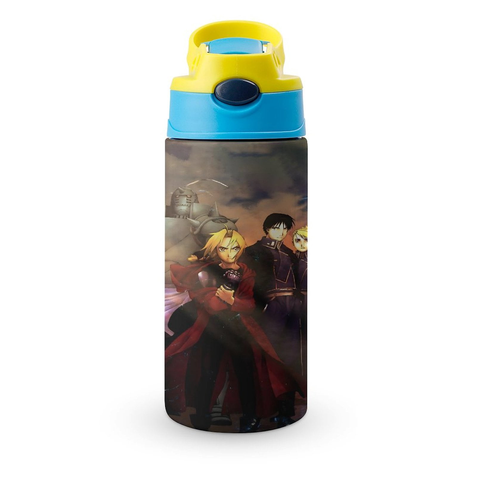 Spider Web Insulated Water Bottle With Straw – 20oz Stainless Steel, Leakproof, For Kids & Adults