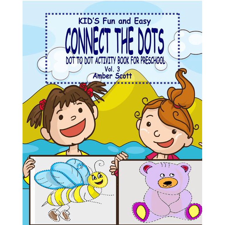 Easy Connect The Dots Kids Learning Activity Connect Connect Dots Kids
