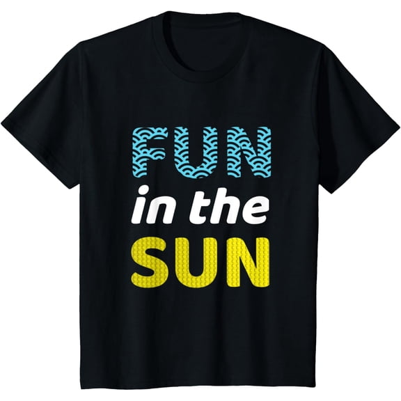 Kids Fun in the Sun Summer Pool Vacation Tee for Kids Boys Girls T-Shirt