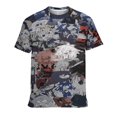 thumbnail image 1 of Kids Fundamental Paper Education T Shirts Cartoon Shirts 3D Printed Summer Short Sleeves Shirts for Boys Girls, 1 of 8