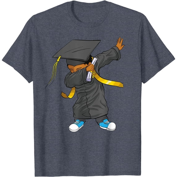 Kids Funny Boys Grad Gifts Dabbing Graduation Class Of 2024 T-Shirt