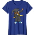 thumbnail image 1 of Kids Funny Boys Grad Gifts Dabbing Graduation Class Of 2024 T-Shirt, 1 of 2