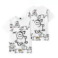 thumbnail image 1 of Kids Funny Cute Rabbit Gubby 3D Figure Printed Sweatshirt Shirt for Fans Gift Boys Forsaken Gubby T-Shirt, 1 of 2