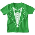 thumbnail image 1 of Kids Funny Tuxedo T-Shirt Green, Youth XL, 1 of 2